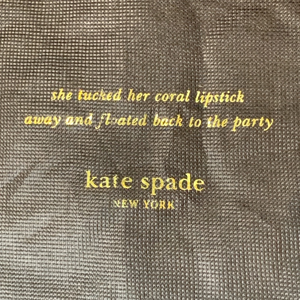 Kate Spade Medium Black Leather Shoulder Bag - Picture 14 of 15